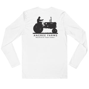 Angree Farms Long Sleeve Fitted Crew