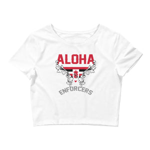 Aloha Enforcers Crest Women’s Crop Tee